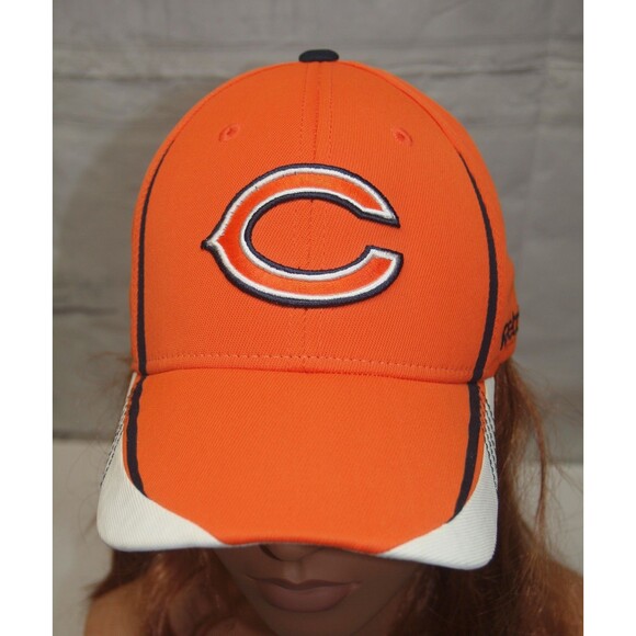 Chicago Bears Reebok NFL Equipment On Field Hat Adult L/XL Unisex Baseball Cap - Picture 1 of 7